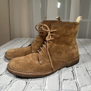 Astorflex Brown Suede Nubuck Chukka Boot Mens sz 12 - 45 Italian Made Vera Pelle